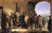 Jerry Barrett The Mission of Merey:Florence Nightingale Receiving the Wounded at Scutari oil painting artist